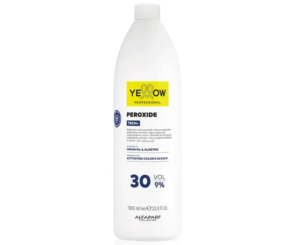 Oxidační krém Yellow Professional Peroxide Tech+ 30 Vol. 9% - 1000 ml + dárek zdarma