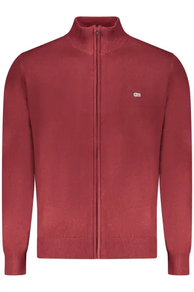 NORWAY 1963 MEN'S RED CARDIGAN