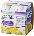 RESOURCE Diabet Plus Vanilka 4 x 200 ml