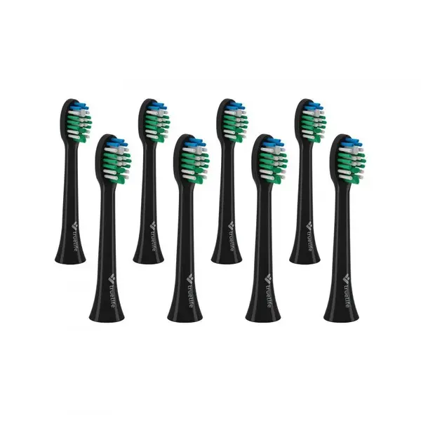 TRUELIFE SonicBrush Compact Heads Black Standard 8 ks