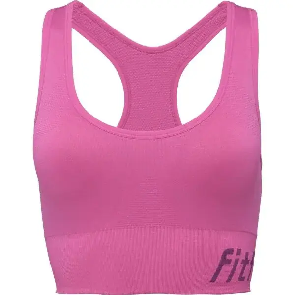 Fitforce LAURYNA Dámská fitness podprsenka, fialová, velikost