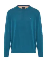 Funky Buddha Sveter  petrolejová