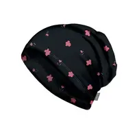 UNUO BASIC Detská flísová čiapka, čierna, veľkosť