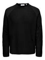 Only & Sons Sveter  čierna