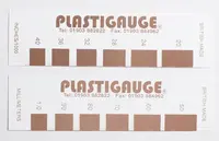 PLASTIGAUGE Plastigage-měření tolerance ložisek (různé velikosti) Rozměr: 0.5-1 mm