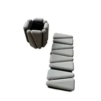 Sharp Shape Silikonové závaží 2X0,5 kg moonstone béžová