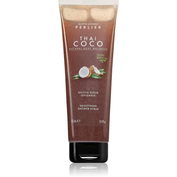 Perlier Thai Coco Smoothing Shower Scrub tělový peeling 250 ml