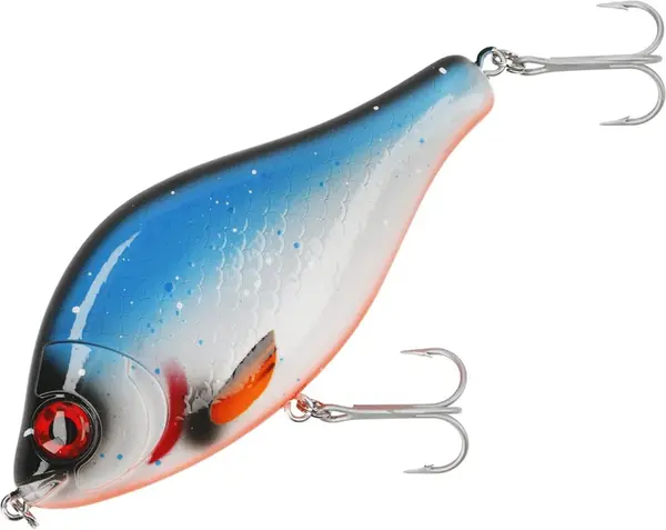 Mikado wobler mft jerk sinking blue roach - 7 cm 19 g