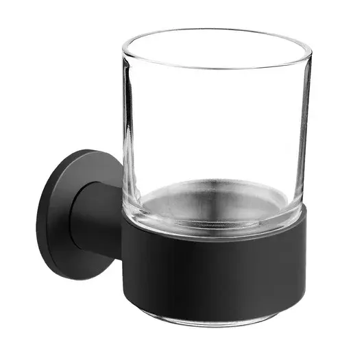 Novaservis Smile držiak kefiek čierna ASM03BL