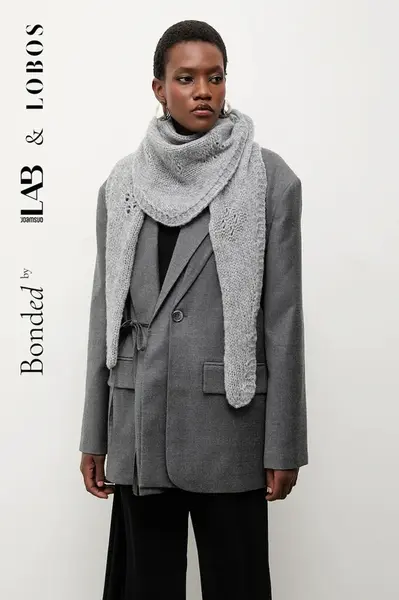 Vlněná šála Bonded by Answear.LAB & LOBOS
