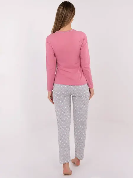 Dámske pyžamo DU-PI-FP-002.87 ružové