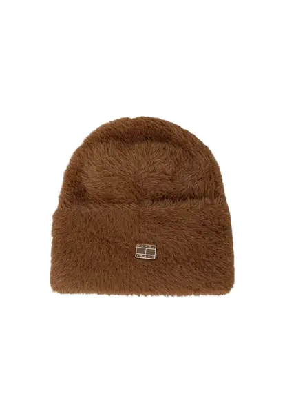 Hnědá čepice Tommy Hilfiger