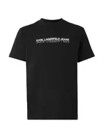 KARL LAGERFELD JEANS Tričko  čierna / biela