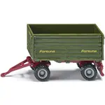 Siku Blister Dvojosý poľnohospodársky príves Fortuna 1:55