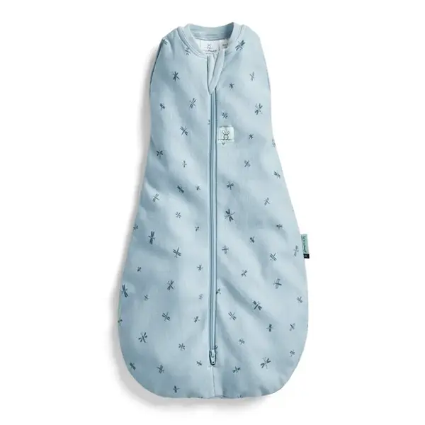 ERGOPOUCH Zavinovačka a vak na spanie 2v1 Cocoon Dragonflies 0-3 m, 3-6 kg, 1 tog