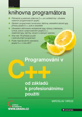 Kniha: Programování v C++ od Virius Miroslav