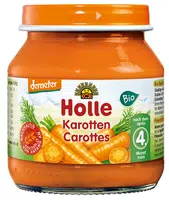 HOLLE Bio dětská přesnídávka Mrkev 125 g
