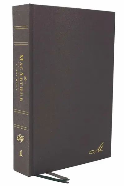 ESV, MacArthur Study Bible, 2nd Edition, Leathersoft, Brown - MacArthur John F.