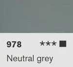 Akryl Lascaux Studio 85ml – 978 Neutral grey middle