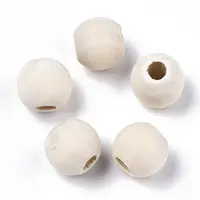 Natural Unfinished Wood Beads