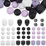 Silicone Alphabet Beads for Bracelet or Necklace Making