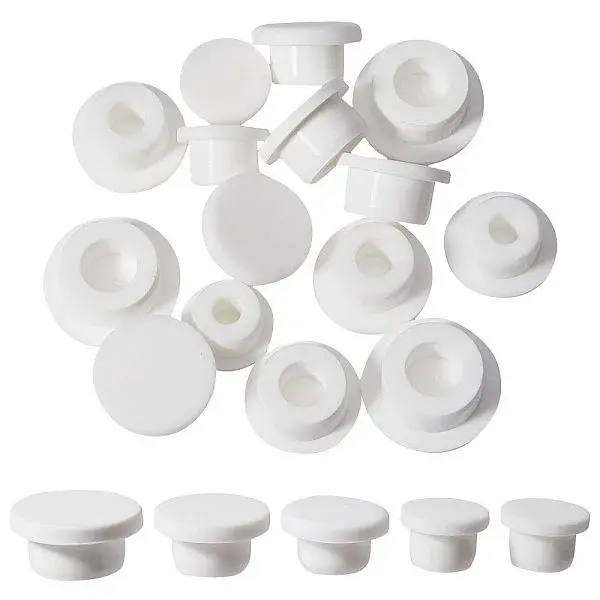 20Pcs 5 Style Silicone Bottle Seal Plug