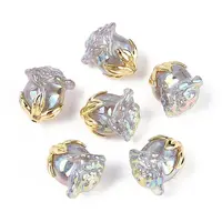 UV Plating Opaque Acrylic Beads