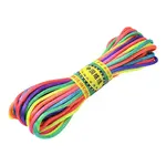 10M Segment Dyed Nylon Rattail Satin Cord