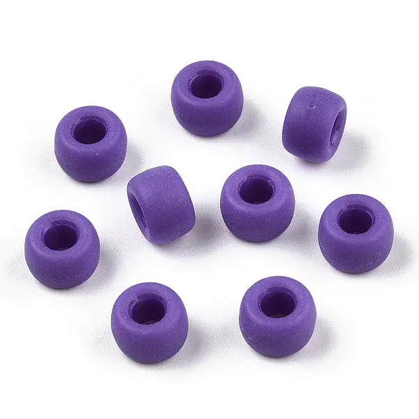 Opaque Plastic Beads