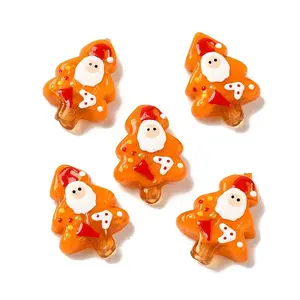 Christmas Theme Handmade Lampwork Beads