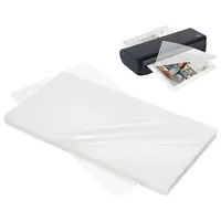 100Pcs Plastic Laminating Pouch Film Photo Protecting Sheets