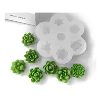 Lover Mother's Day Rose DIY Candle Silicone Molds