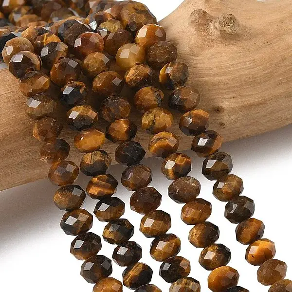 Natural Tiger Eye Bead Strands