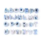 Rainbow Iridescent Opaque Acrylic Beads