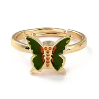 Butterfly Fidget Ring for Anxiety Stress Relief
