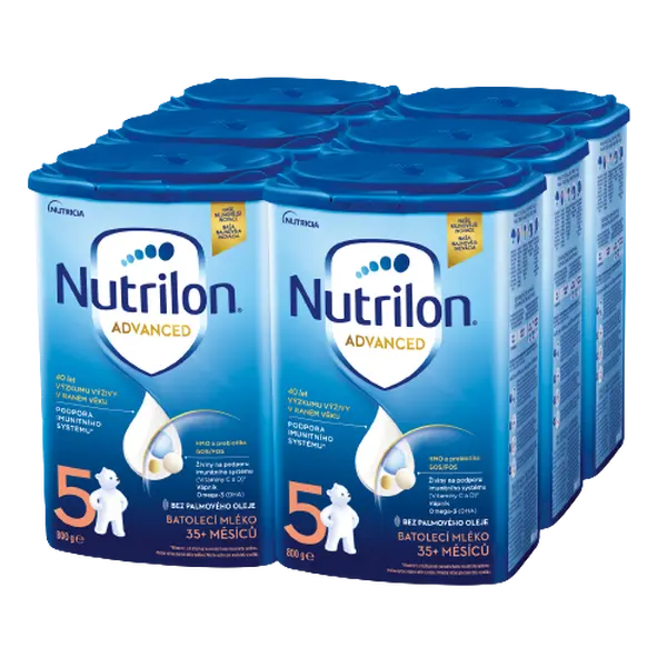 NUTRILON Advanced 5 batolecí mléka 6 x 800 g