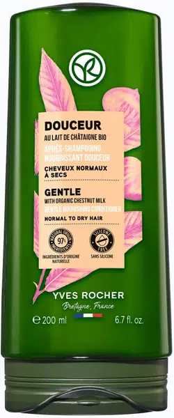 YVES ROCHER Jemný kondicionér s bio kaštanovým mlékem 200 ml
