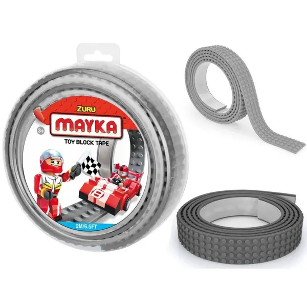 Mayka stavebnicová páska velká 2 m šedá