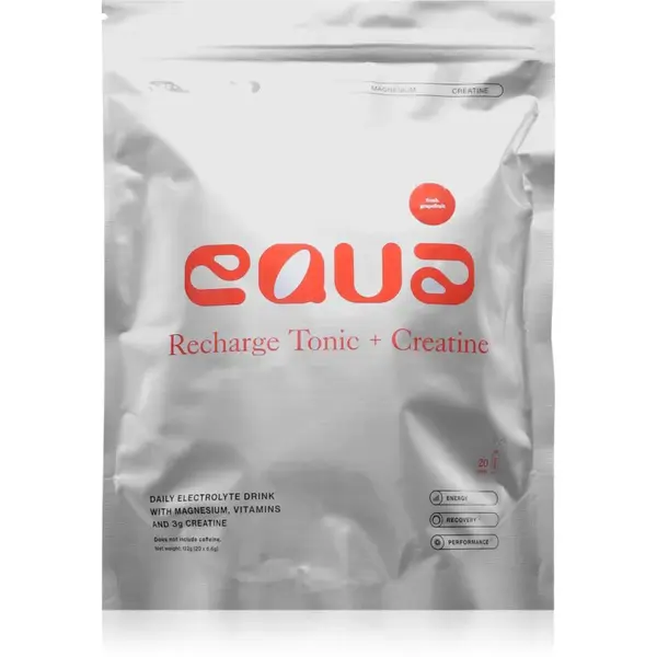 Equa Recharge Tonic + Creatine rehydratační iontový nápoj pro podporu sportovního výkonu příchuť Fresh Grapefruit 20x4.5 g