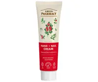 Krém na ruce a nehty s brusinkou a arnikou Green Pharmacy Hand And Nail Cream Cranberry - 100 ml