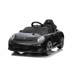 Elektrické autíčko RUF GT 12V, černé, Otevírací dveře, 2.4 GHz dálkové ovládání, LED sv.