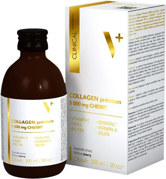 Clinical Collagen prémium 5000 mg cherry 300ml