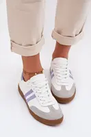 Zazoo N1068 dámske nízke tenisky bielo-modré