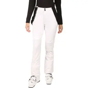 KILPI DIONE Dámské softshellové lyžařské kalhoty, bílá, velikost