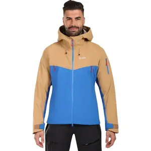 KILPI TRINITY Pánská hardshellová bunda, modrá, velikost