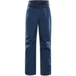 ALPINE PRO ZORTO Detské zateplené nohavice, tmavo modrá, veľkosť 116-122