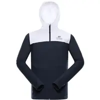 ALPINE PRO FANC Pánska funkčná mikina, tmavo modrá, veľkosť