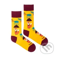 Ponožky Líška L (Unisex veľkosť L (veľkosť 43-46))