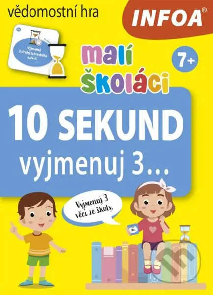 10 sekund vyjmenuj 3… Malí školáci - Krabicová hra - hra z kategorie Vzdělávací hry