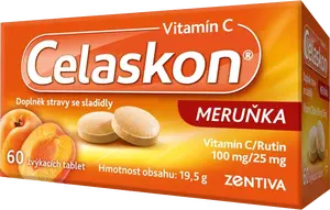 CELASKON Meruňka 100mg, 60 tablet